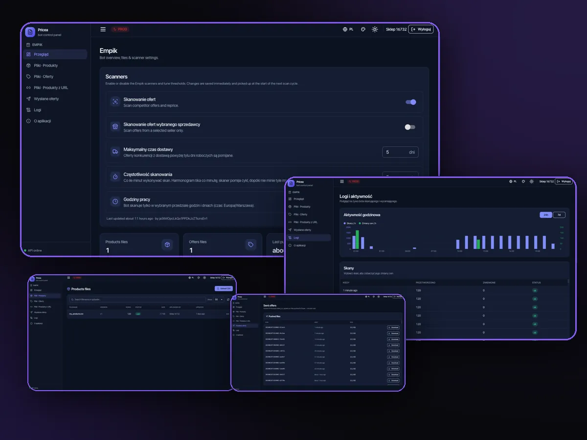 CenoAgent — Aplikacja SaaS, realizacja JS Development Studio