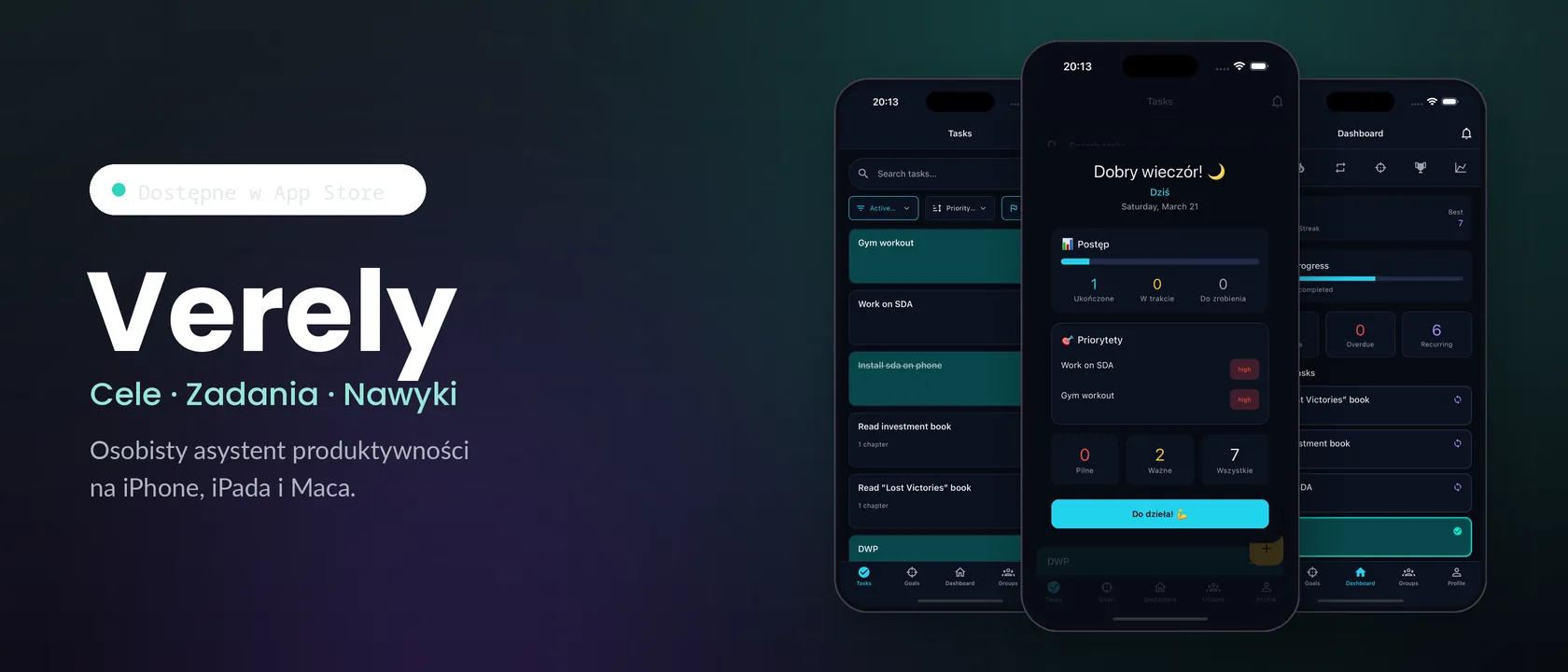 Verely — Aplikacja iOS, realizacja JS Development Studio